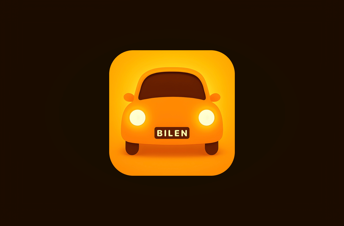 Screenshot of Bilen app